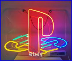 New PlayStation Game Room Neon Light Sign Lamp Acrylic 17x14