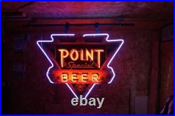 New Point Special Beer Triangle Neon Sign 24 With HD Vivid Printing Technology
