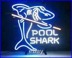 New Pool Shark Billiards Beer Bar Party Light Lamp Decor Neon Sign 17