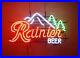 New-Rainier-Beer-Mountain-Neon-Light-Sign-20x16-Beer-Cave-Bar-Real-Glass-01-gqxj