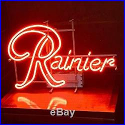 New Rainier Big R Beer Cerveza Bar Pub Light Lamp Neon Sign 17x14 Artwork