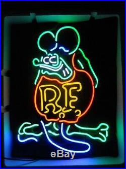 New Rat Fink RF Beer Neon Sign 19x15