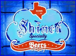New Shiner Beers Texas Speciality Light Neon Sign 24 with HD Vivid Printing