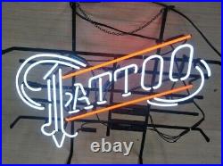 New Tattoo Body Beer Neon Sign 17x14 Light Lamp Bar Artwork Collection JY301