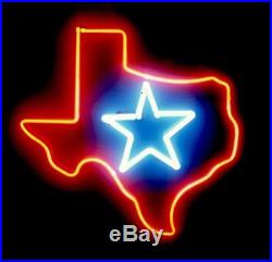 New Texas Lone Star Beer Neon Light Sign 17x14