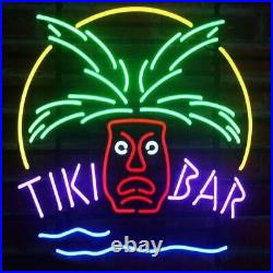 New Tiki Bar Totem Pole Beer Neon Sign 17x14 Light Lamp Collection JY322