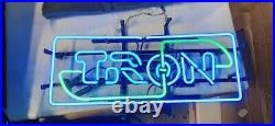 New Tron Beer Bar Man Cave Neon Light Sign 20x10 Artwork Real Glass US Stock