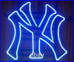 New York Yankees Neon Sign Beer Bar Pub Gift Light 17x14