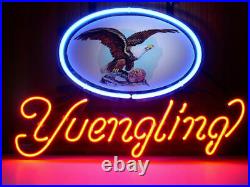 New Yuengling Eagle Lager Neon Light Sign 17x14 Beer Cave Gift Lamp Artwork