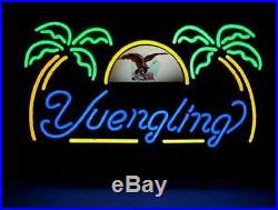 New Yuengling Eagle Lager Palm Tree Beer Bar Neon Light Sign 17x14 Fast Ship