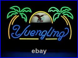 New Yuengling Eagle Palm Trees Neon Light Sign 17x14 Beer Cave Gift Lamp