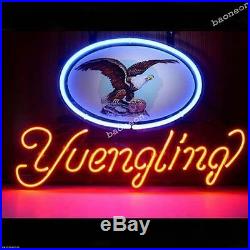 New Yuengling Larger US Eagle REAL GLASS BEER BAR HANDCRAFTED NEON LIGHT SIGN