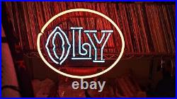 OLY Olympia Beer Neon Sign 17 inches by 15 inches