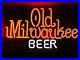 Old-Milwaukee-Beer-Light-20x16-Neon-Light-Lamp-Sign-Bar-Wall-Decor-Windows-01-elx