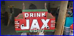 Original Double Sided Jax Beer Porcelain Neon Sign