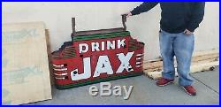 Original Double Sided Jax Beer Porcelain Neon Sign