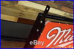 Original Miller 1930's High Life RARE Original Porcelain Neon Beer Sign WORKING