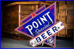 Original Stevens Point Special Porcelain Neon Beer Sign WOW! HOLY GRAIL