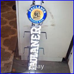 Paulaner Brewery Neon Light Beer Sign Wall Decor 31x8