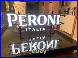 Peroni Nastro Azzurro Italy Beer LED Light Sign Lamp Open Wall Decor