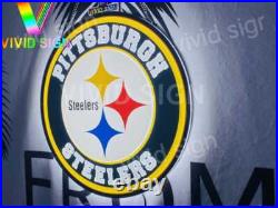 Pittsburgh Steelers 3D LED Light Beer Sign Neon Lamp 20x20 Pittsburgh Steelers 3D LED Light Beer Sign Neon Lamp 20x20