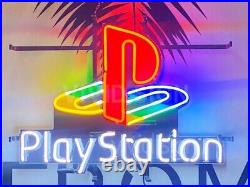 PlayStation Game Room Lamp Neon Light Sign 20x15 With HD Vivid Printing