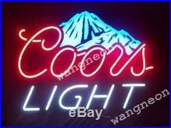 RARE New Coors Light Mountain Dew Logo Neon Sign Beer Bud Light FAST FREE SHIP