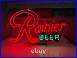 Rainier Beer Neon Sign Beer Bar Restaurant Store Home Wall Decor 20x16