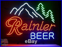 Rainier Beer Pub Bar Neon Sign 17x14 From USA