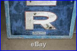 Rare Vintage Rainier Beer Neon Light Sign Over 7 Ft Tall Young Electric Sign Co