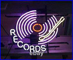 Recording Records Studio Neon Sign 17x14 Pub Beer Light Bar Christmas
