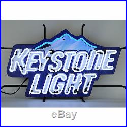 Retro Keystone Light Premium Beer neon sign Golden Colorado Game room bar lamp