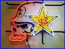 Rockstar Energy Drink Beer Bar Neon Sign 20x16 HD Vivid Printing Technology