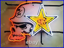 Rockstar Energy Drink Star 20x16 Neon Lamp Light Sign HD Vivid Printing