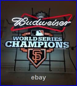 San Francisco Giants 2012 Champions Beer Neon Light Sign Lamp Bar Open 24x20 San Francisco Giants 2012 Champions Beer Neon Light Sign Lamp Bar Open 24x20