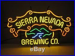 Sierra Nevada Brewing Co. Beer Lager Neon Light Sign 24x20