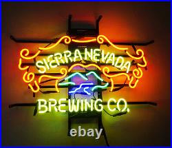 Sierra Nevada Brewing Co Beer Sign Neon Signs Handcraft Man Cave Custom Display