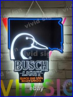 South Dakota State Flying Duck Quack Beer Lager 20 Vivid LED Neon Sign Decor South Dakota State Flying Duck Quack Beer Lager 20 Vivid LED Neon Sign Decor