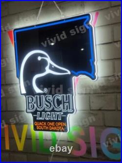 South Dakota State Flying Duck Quack Beer Lager 20 Vivid LED Neon Sign Decor South Dakota State Flying Duck Quack Beer Lager 20 Vivid LED Neon Sign Decor