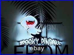 Spooky Pinball Neon Sign With HD Vivid Printing Beer Bar Visual 20x15