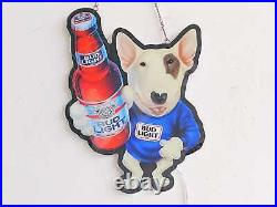 Spuds Mackenzie Beer Bottle 3D LED 20x14 Neon Sign Light Lamp Bar Wall Decor