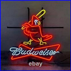 St. Louis Cardinals Logo 20x16 Neon Sign Lamp Light Visual Beer Bar Decor ZZ