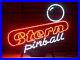 Stern-Pinball-Game-Room-17x14-Neon-Light-Sign-Lamp-Wall-Decor-Bar-Beer-Glass-01-qy