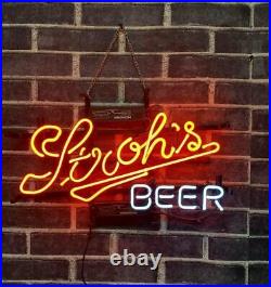 Stroh's Beer Visual Neon Light Sign Restaurant Eye-catching Pub Sign 17