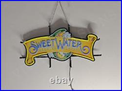 SweetWater Brewing Fish Beer 24 Vivid LED Neon Sign Lamp Light With Dimmer