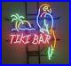 Tiki-Bar-Parrot-Palm-Tree-Neon-Light-Sign-Lamp-17x14-Beer-Artwork-Glass-01-sss