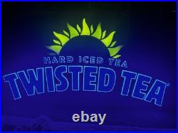 Twisted Tea Hard Iced Tea Neon Lighted Beer Sign Breweriana
