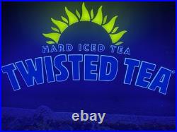 Twisted Tea Hard Iced Tea Neon Lighted Beer Sign Breweriana