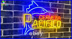 US STOCK 20 Cerveza Pacifico Swordfish Acrylic Neon Sign Lamp Artwork Beer JY