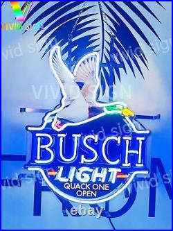 US STOCK 20x16 Flying Duck Beer Bar Neon Sign Light Lamp HD Vivid Printing